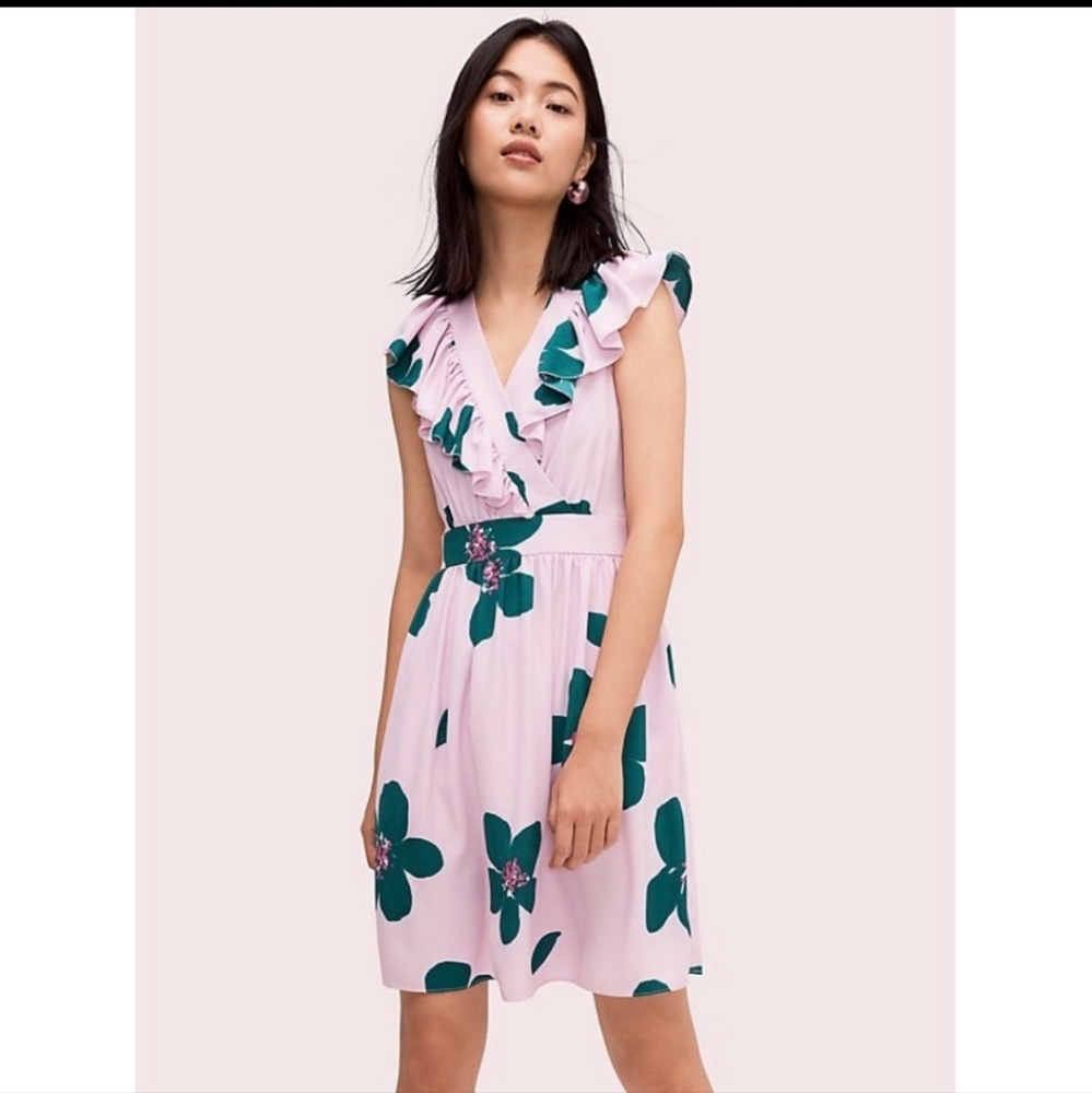 KATE SPADE GRAND FLORA DRESS